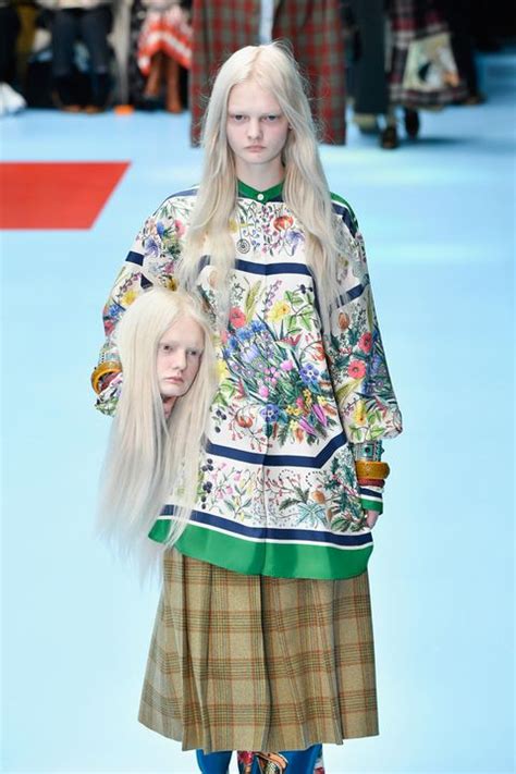 gucci sfilata 21 febbraio 2018|La sfilata di Gucci Autunno Inverno 2018/2019 a Milano .